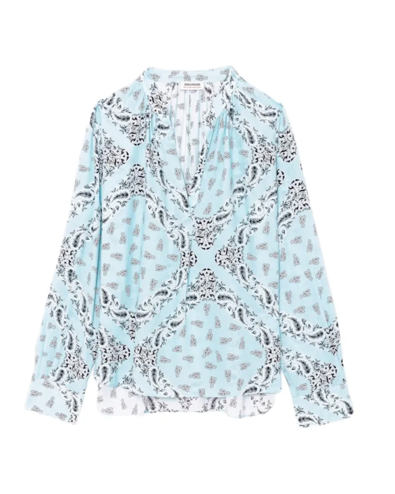 Zadig & Voltaire Bluse Tink Blau