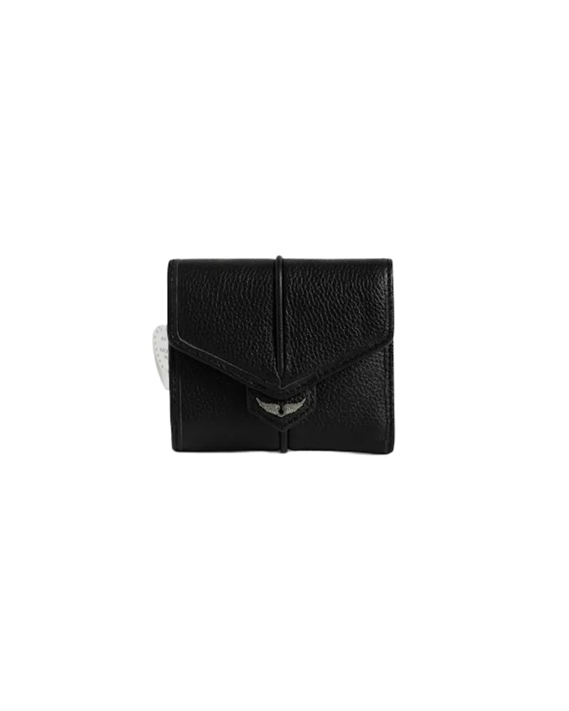 Zadig & Voltaire Sunny Trifold Geldbörse Schwarz