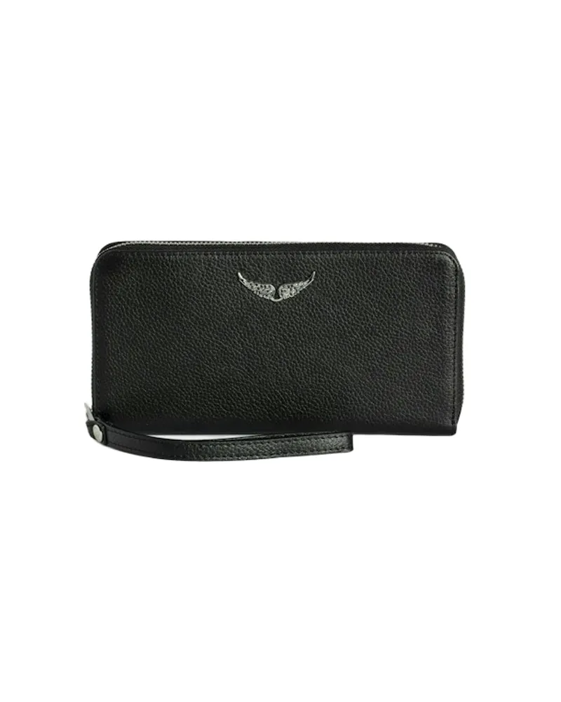 Zadig & Voltaire Brieftasche Compagnon Schwarz