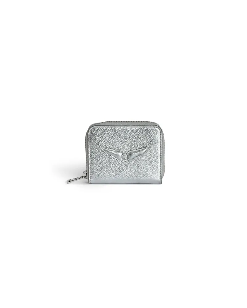 Zadig & Voltaire Geldbörse Mini Zv Silver