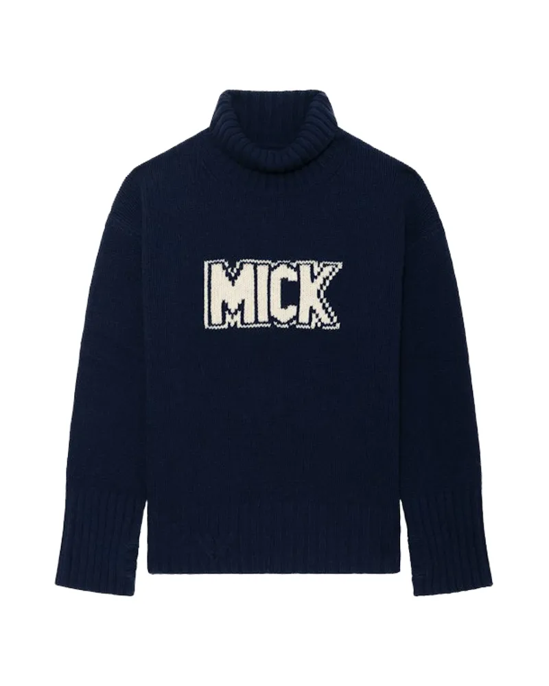 Zadig & Voltaire Solma Pullover 100% Merinowolle Blau