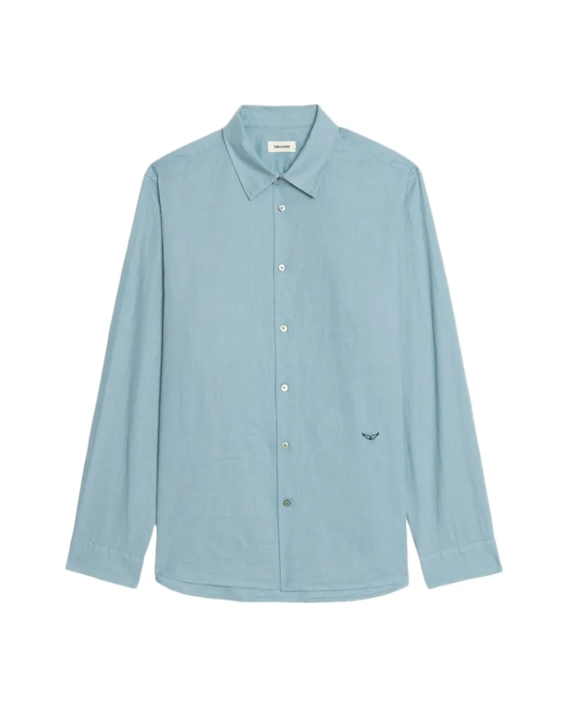 Zadig & Voltaire Sid Hemd Blau