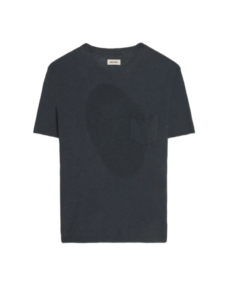 Zadig & Voltaire Pullover Jimmy 100% Kaschmir Blau