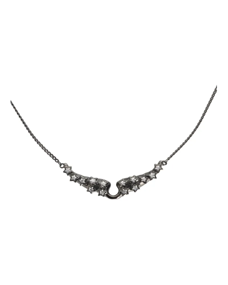 Zadig & Voltaire Stella Rock Halskette Grau