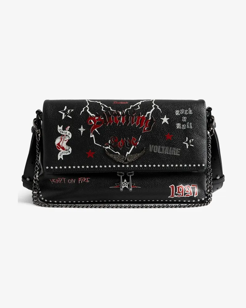 Zadig & Voltaire Tasche Rocky II Punk Schwarz