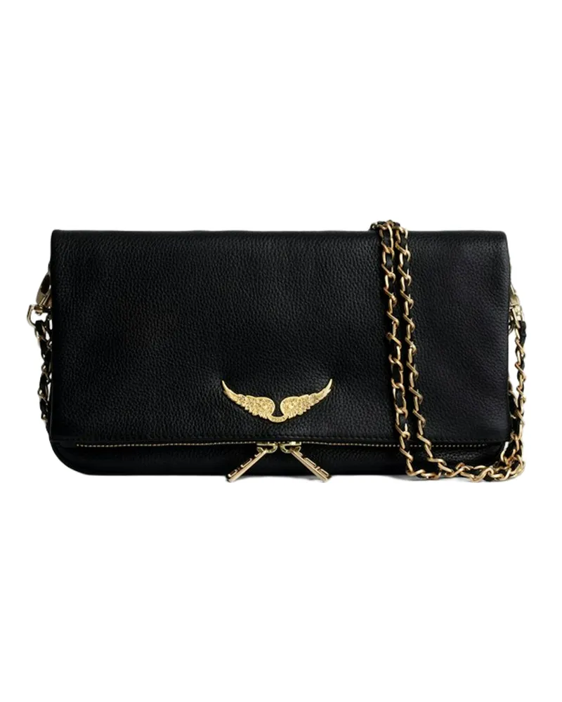 Zadig & Voltaire Clutch Rock Schwarz