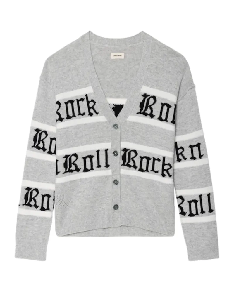 Zadig & Voltaire Strickjacke Mirkaz Grau