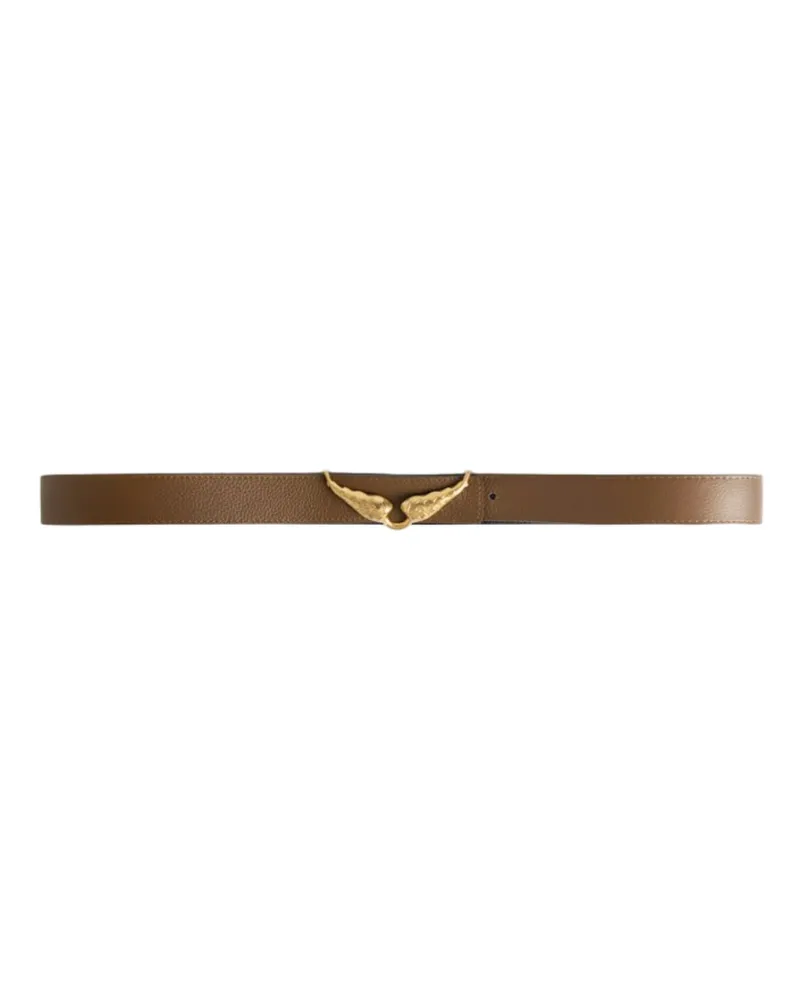 Zadig & Voltaire Rock Reversible 30mm Gürtel Braun