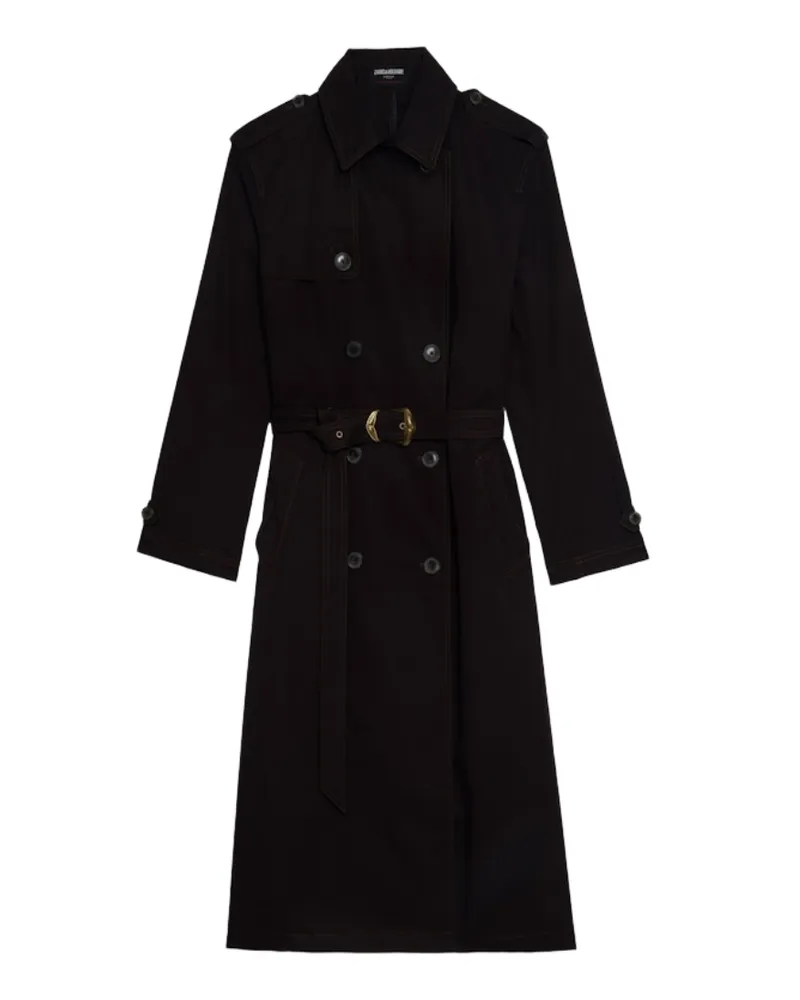Zadig & Voltaire Trenchcoat Kenar Braun