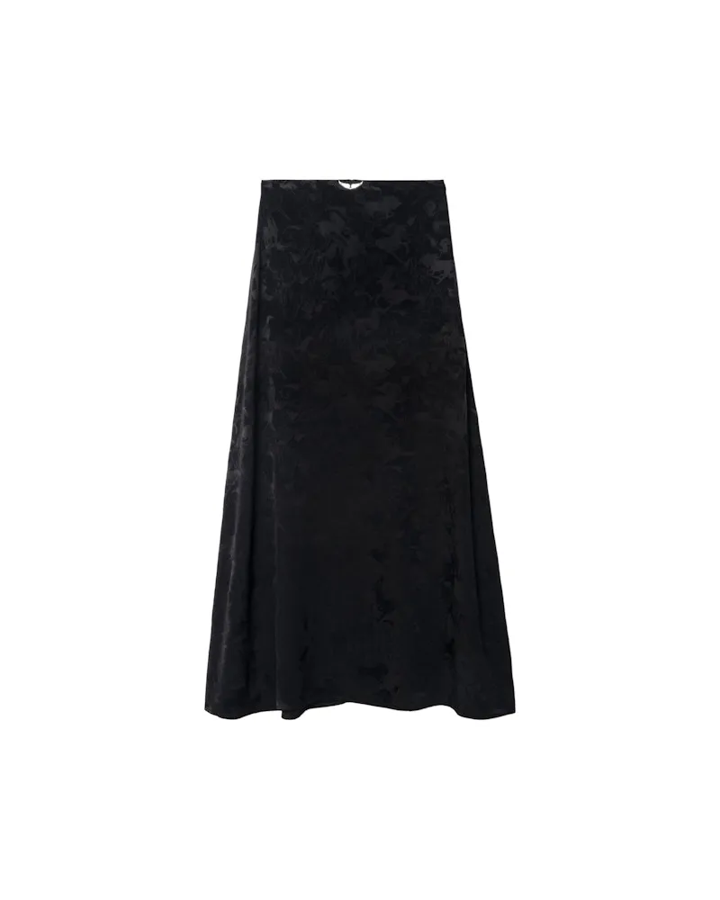 Zadig & Voltaire Jimeno Rock 100% Seide Black
