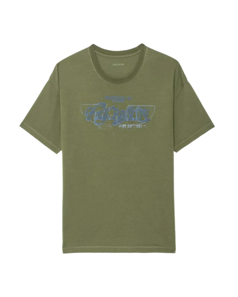 Zadig & Voltaire Toddy T-Shirt Kaki