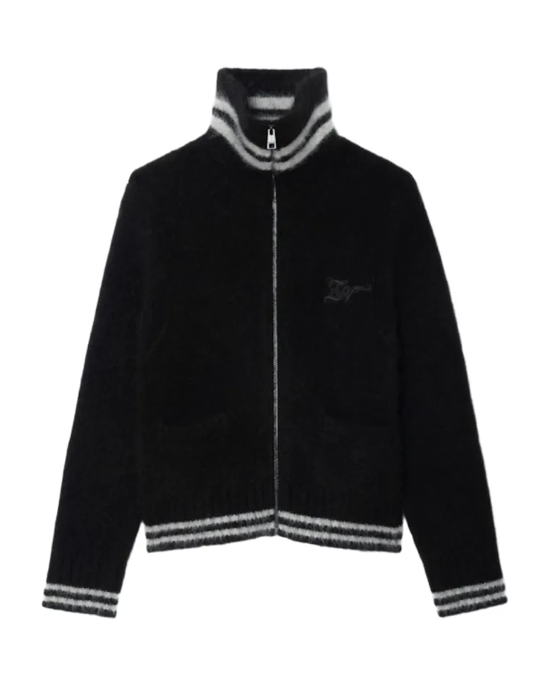 Zadig & Voltaire Mantel Gildas Schwarz