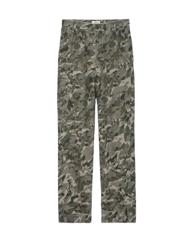 Zadig & Voltaire Hose Pilote Kaki