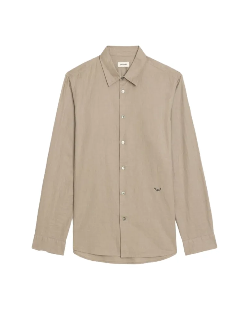 Zadig & Voltaire Hemd Sid Beige