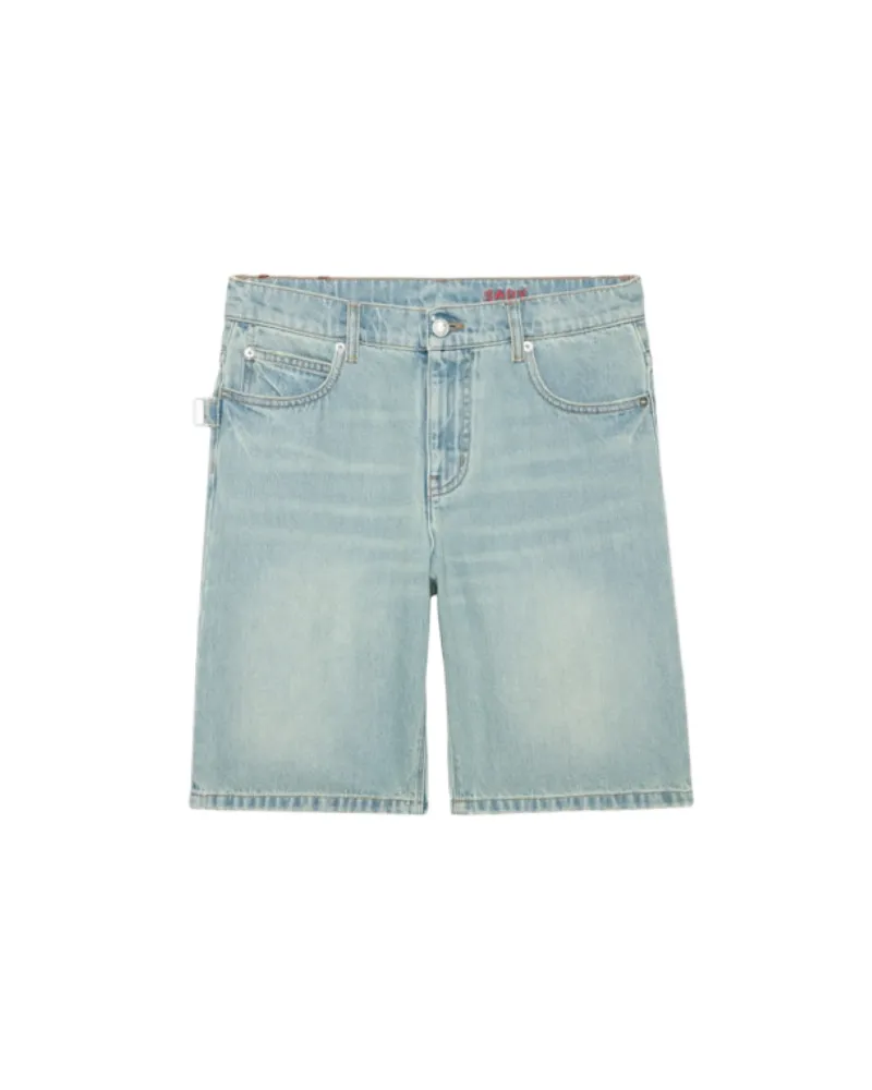 Zadig & Voltaire Short Sady Denim Blau