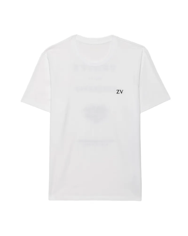 Zadig & Voltaire Tommy T-Shirt Weiß