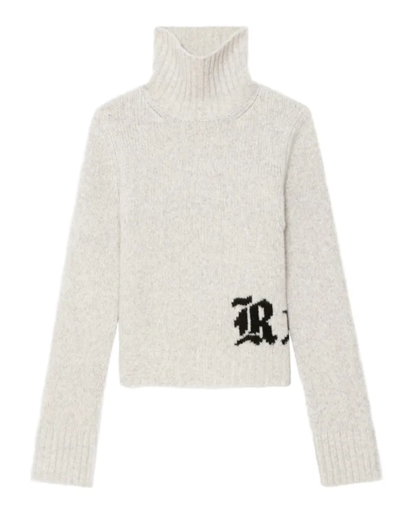 Zadig & Voltaire Pullover Nalma 100% Merinowolle Grau