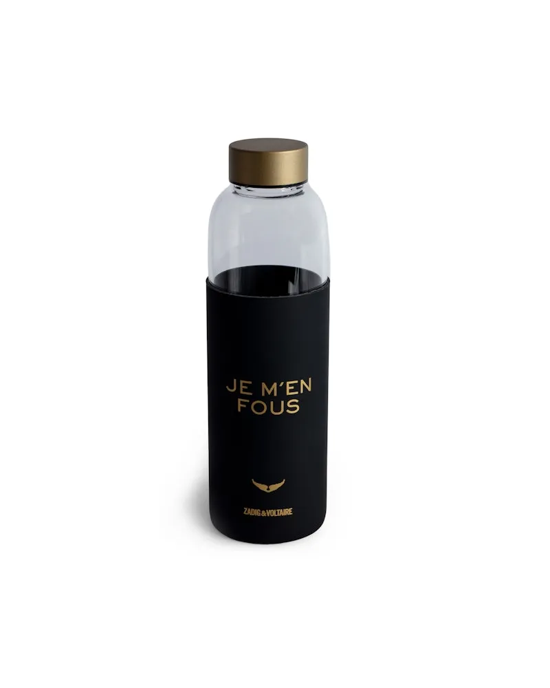 Zadig & Voltaire Trinkflasche Bottle Of Love Schwarz