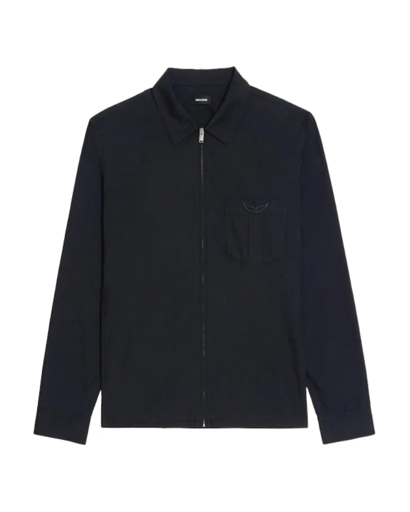 Zadig & Voltaire Hemd Suzy Schwarz