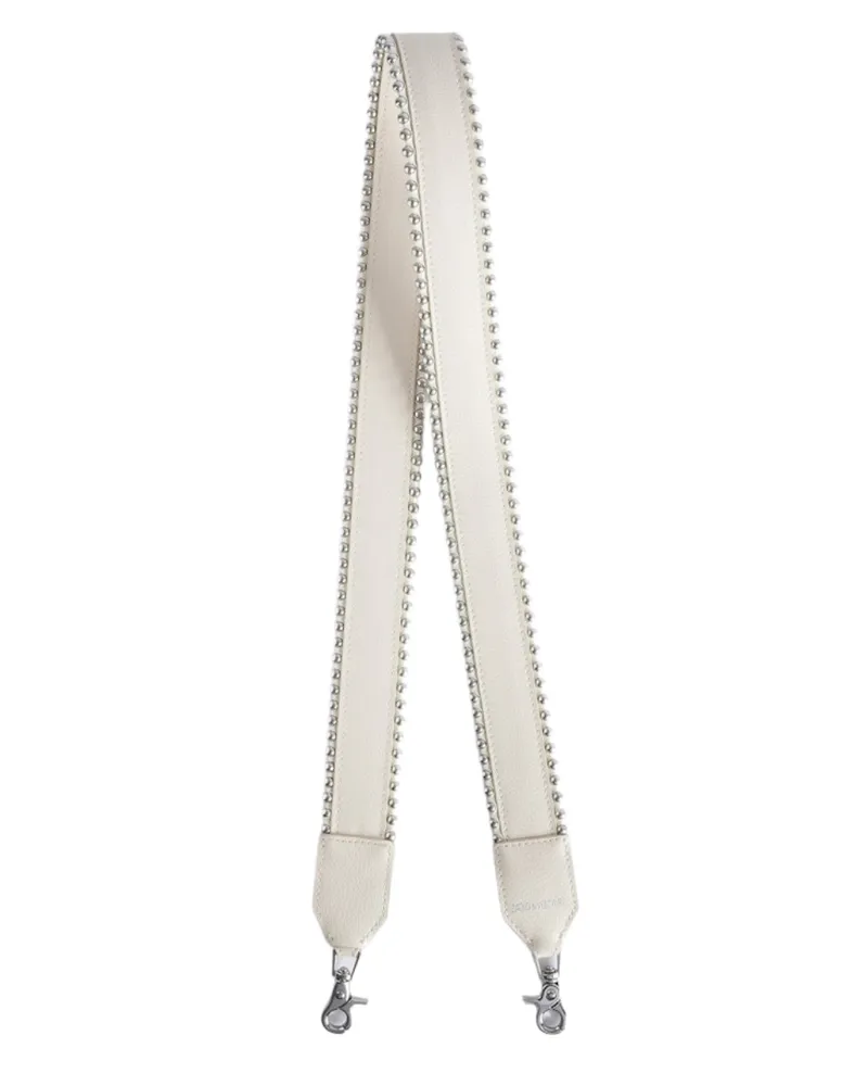 Zadig & Voltaire Studs Schulterriemen Weiß