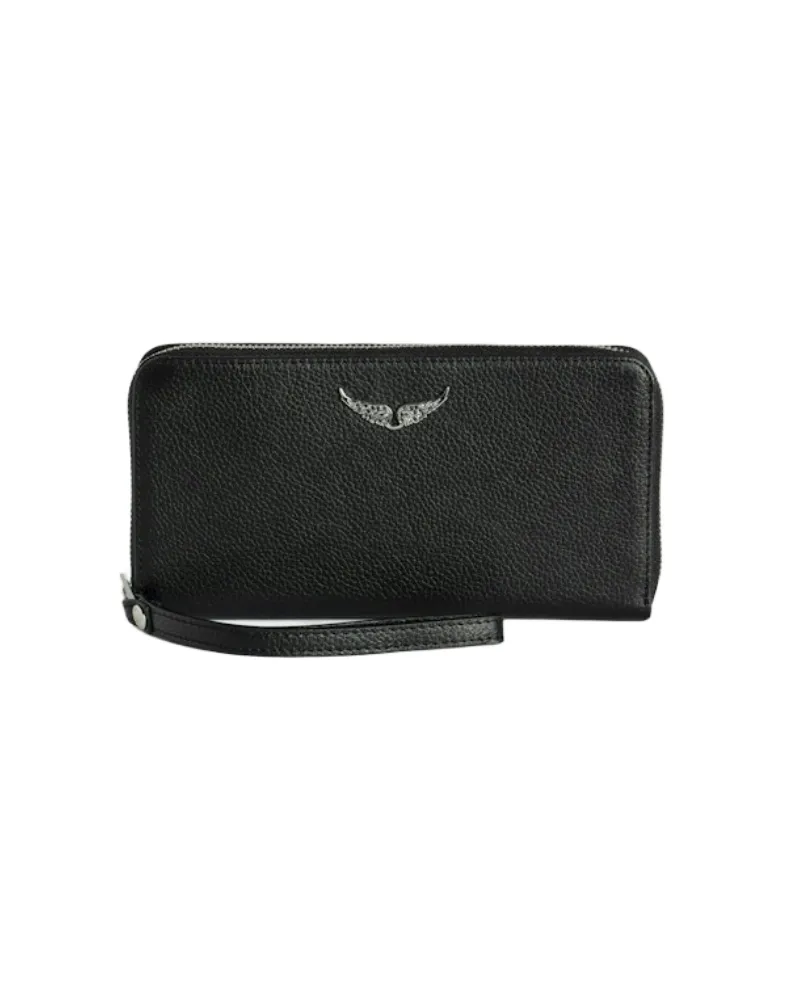 Zadig & Voltaire Brieftasche Compagnon Schwarz