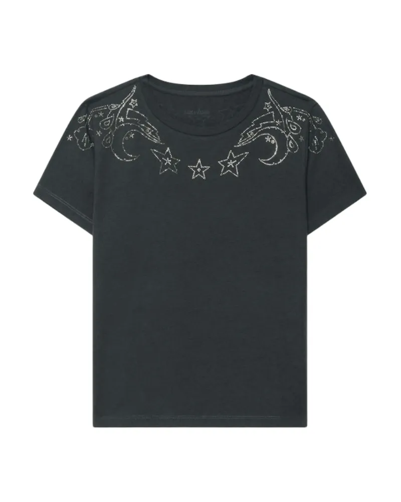 Zadig & Voltaire Alys T-Shirt Grau