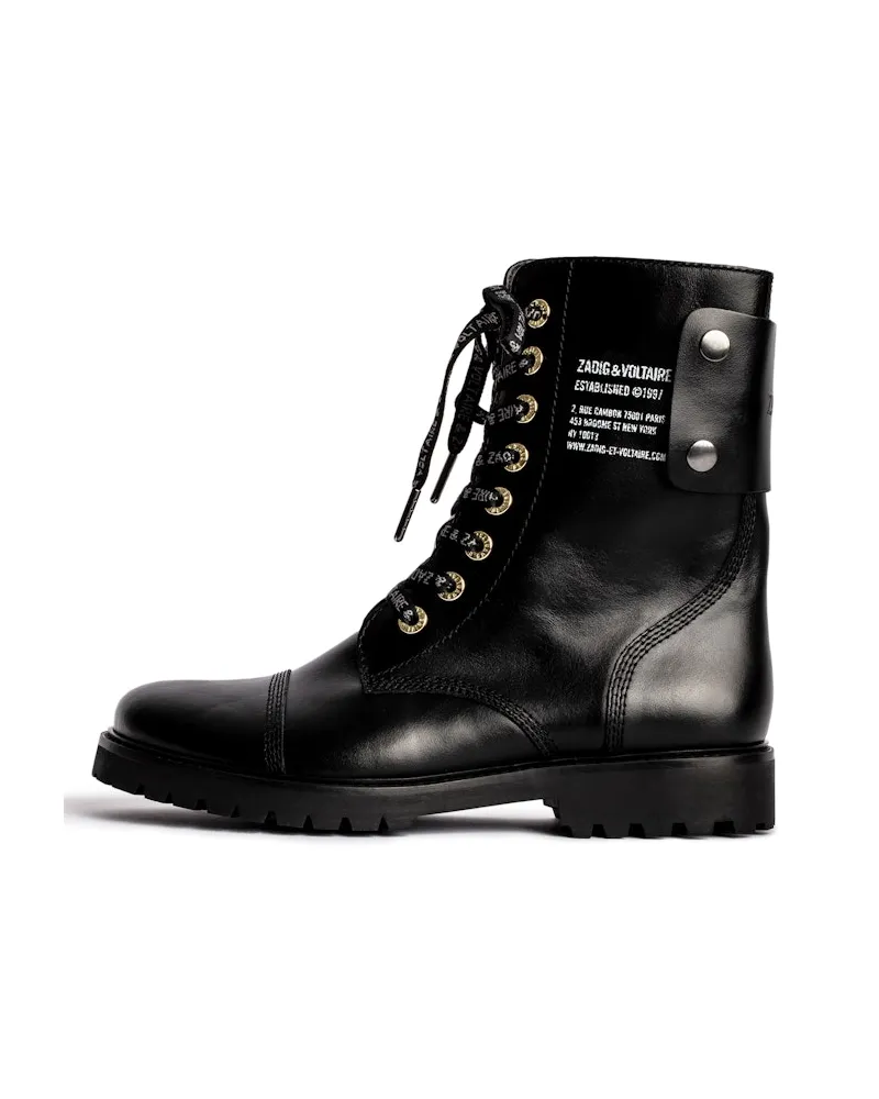Zadig & Voltaire Joe Stiefeletten Schwarz