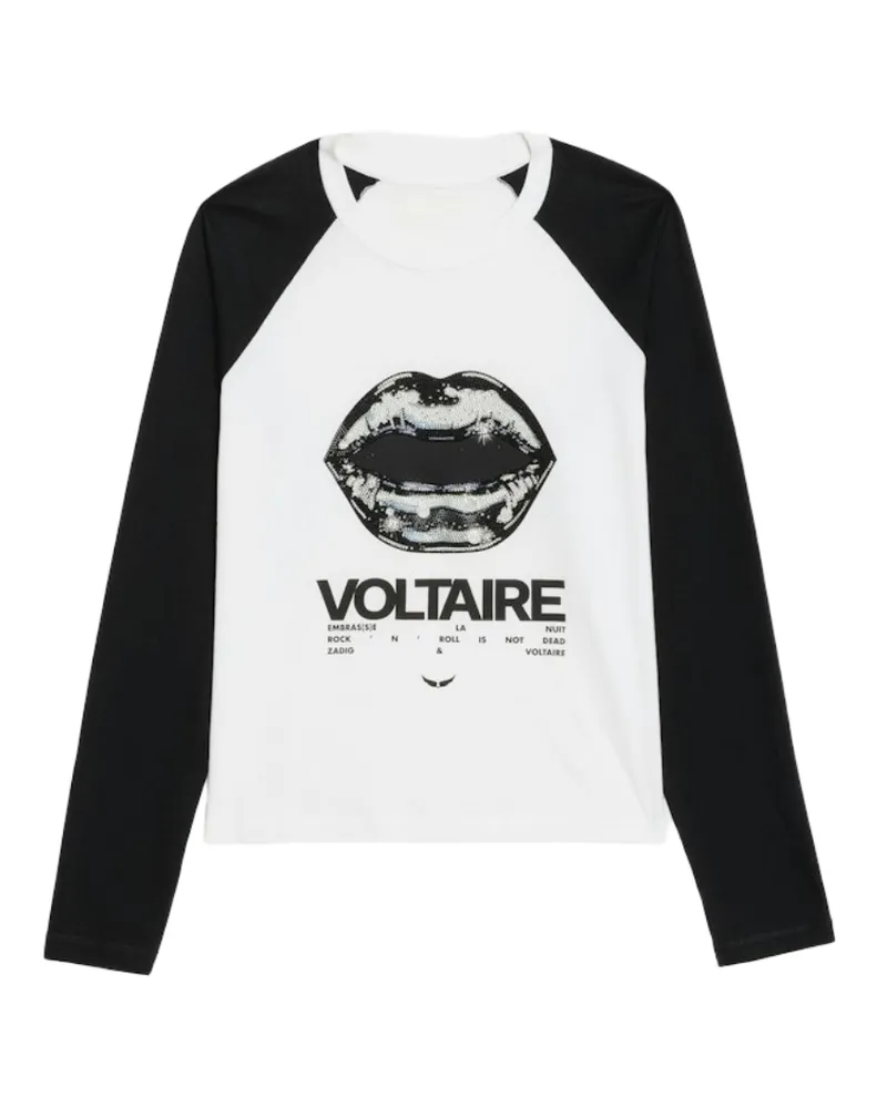 Zadig & Voltaire Walkra T-Shirt Weiß