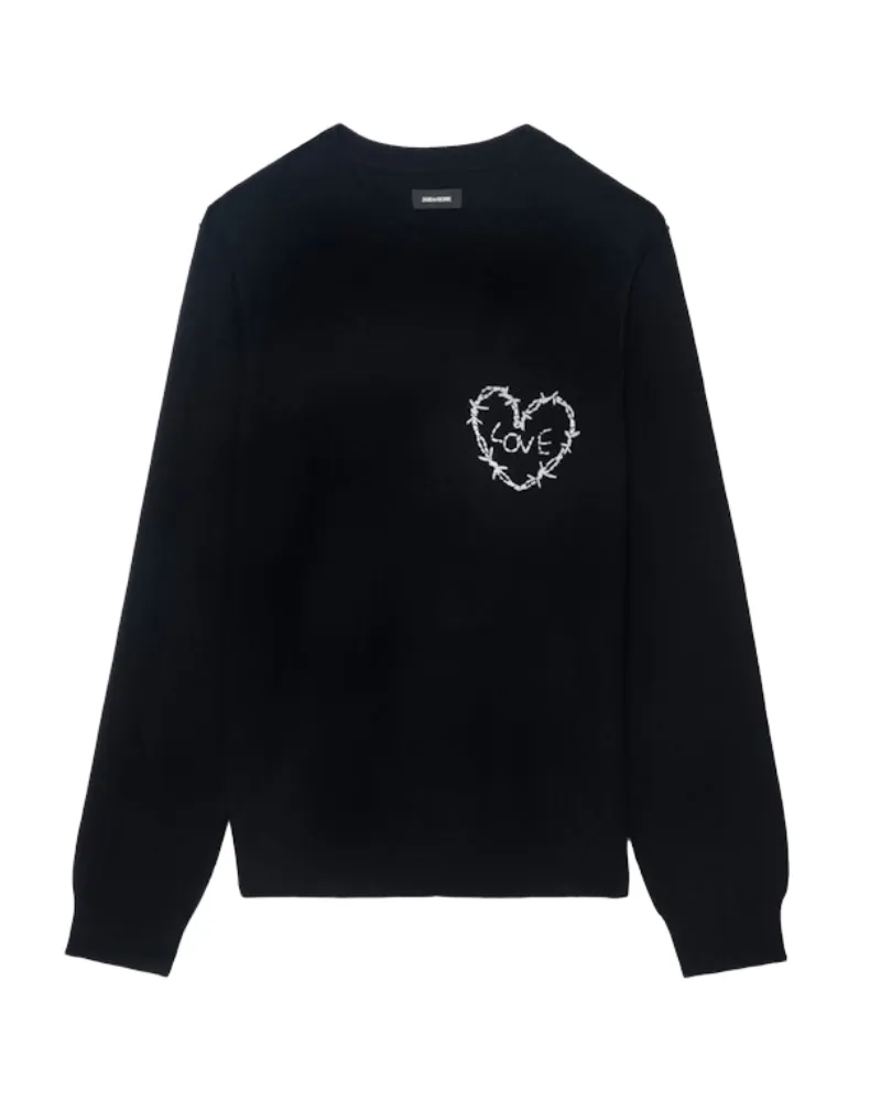 Zadig & Voltaire Kennedy Pullover Schwarz