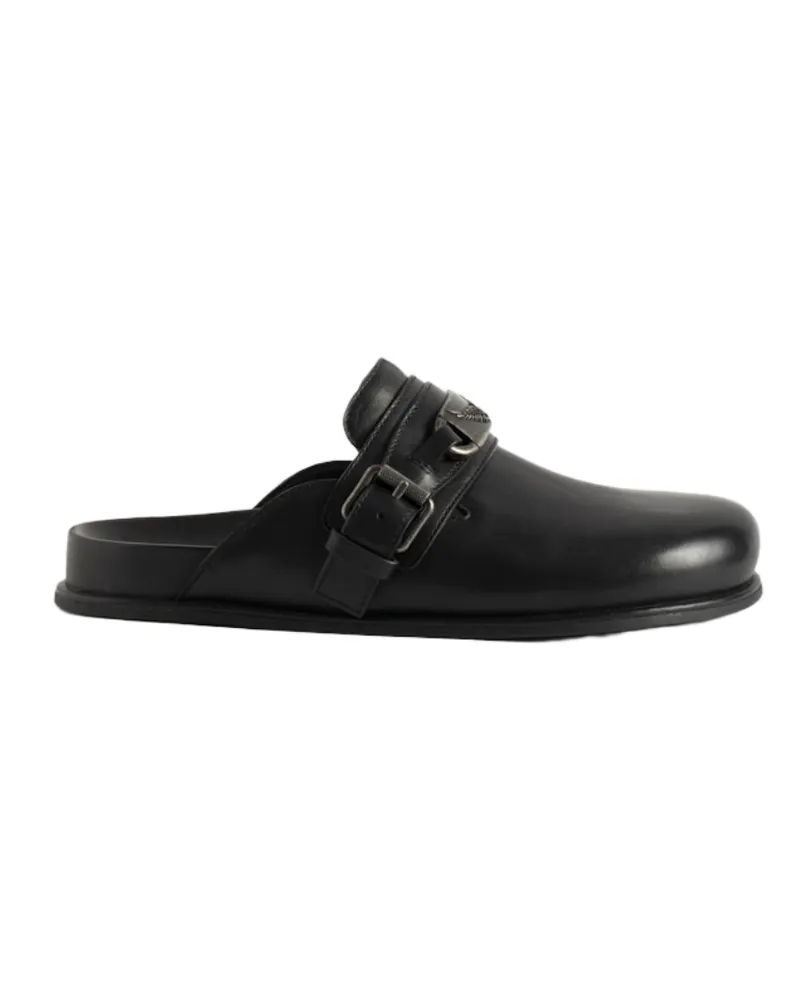 Zadig & Voltaire Pantoletten Angie Gourmette Schwarz