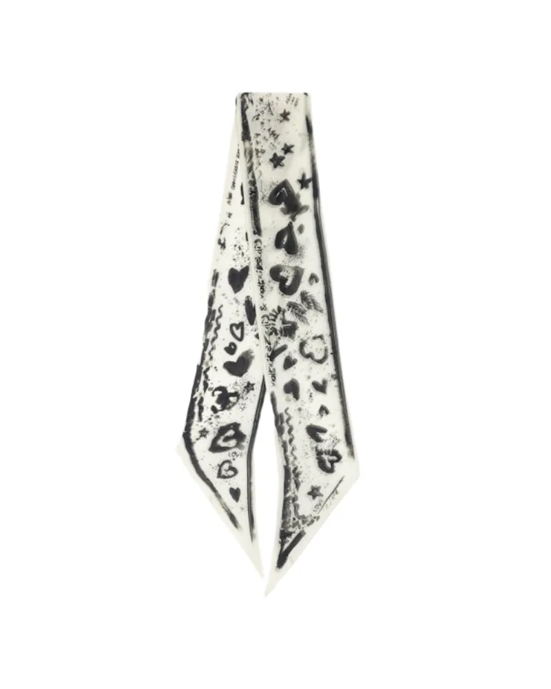 Zadig & Voltaire Schal Jessie Love 130 Weiß