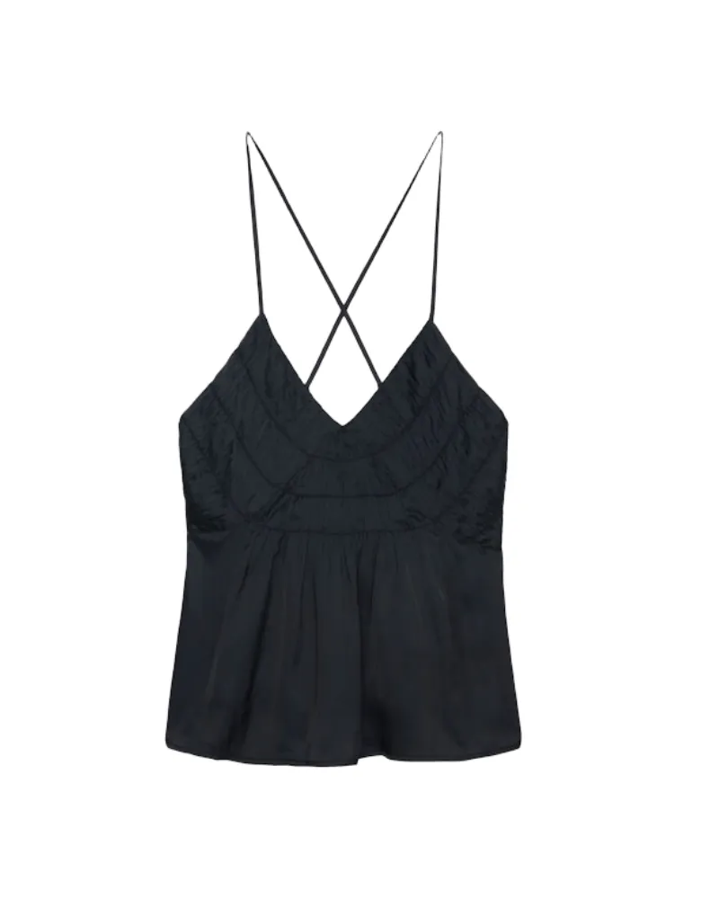 Zadig & Voltaire Caraco Cayonne Satin Schwarz