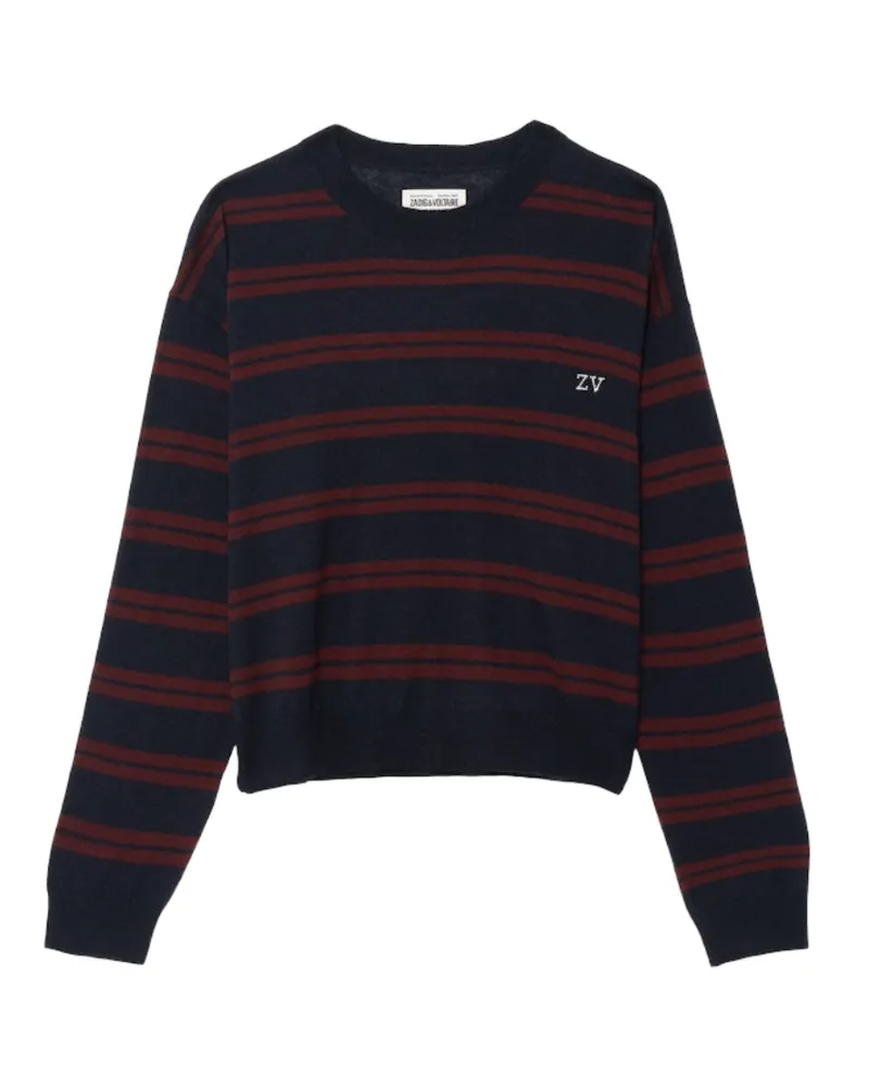 Zadig & Voltaire Swapy Pullover 100% Kaschmir Blau