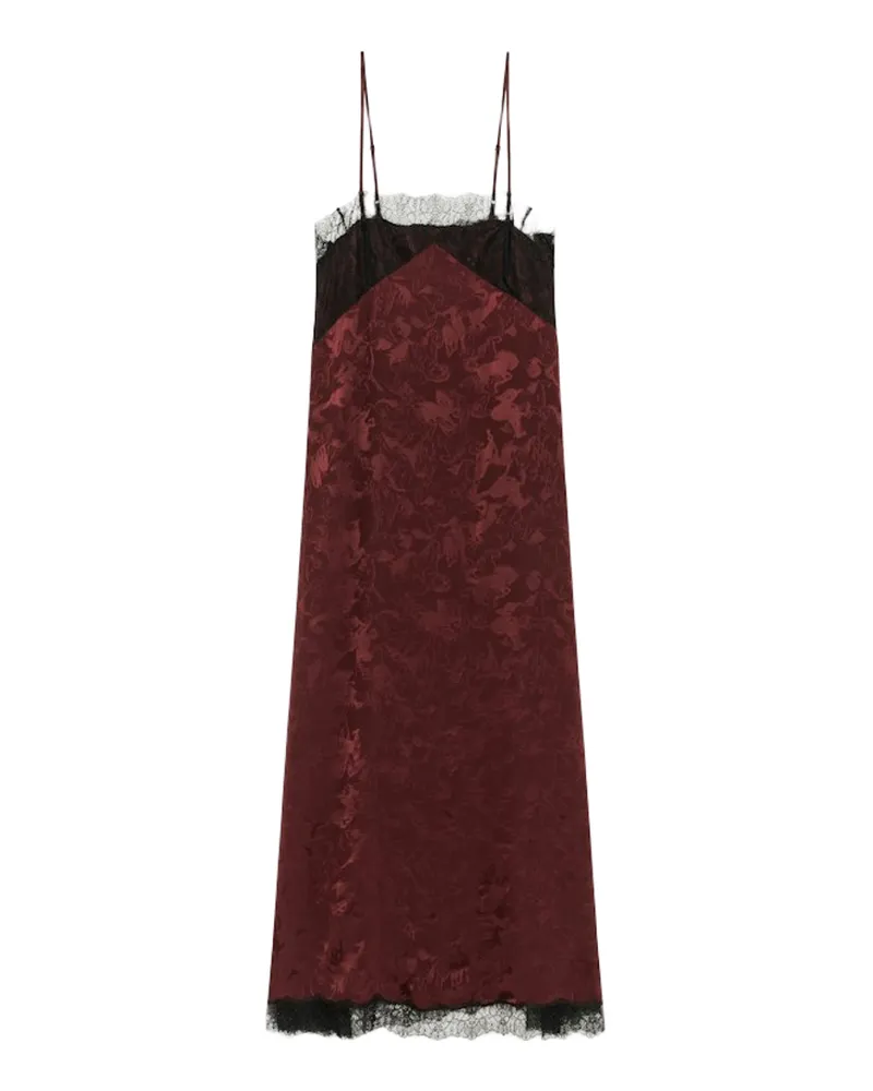 Zadig & Voltaire Ridar Kleid 100% Seide Rot