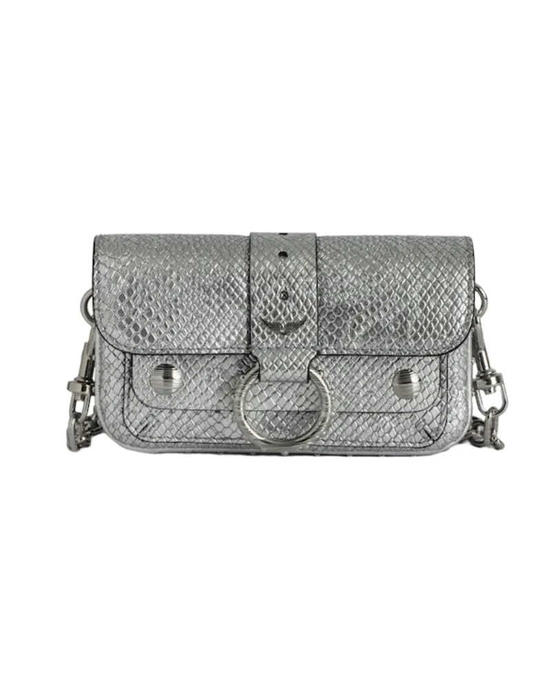 Zadig & Voltaire Kate Wallet Wild Tasche Silber