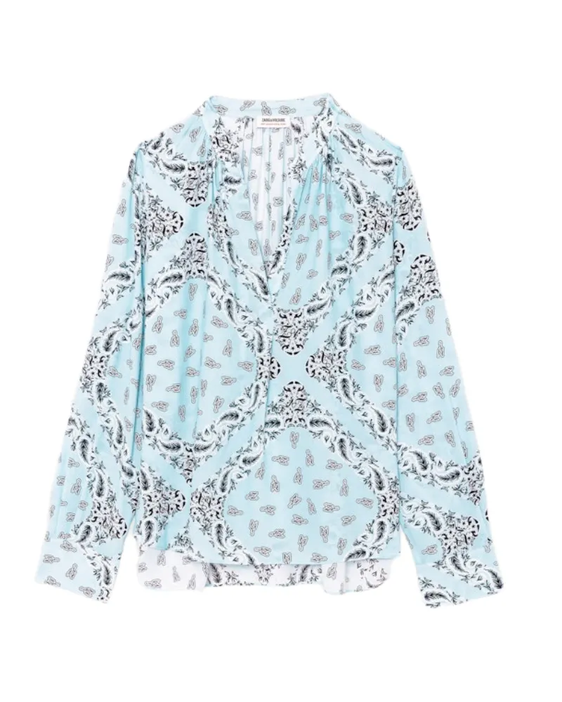 Zadig & Voltaire Bluse Tink Blau