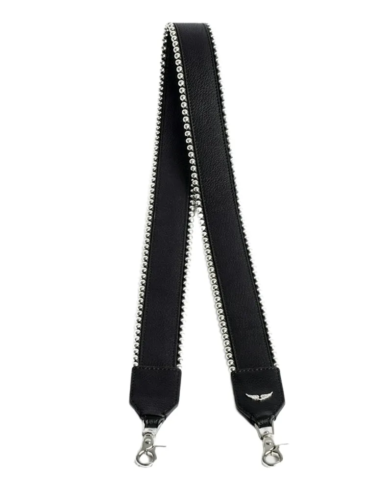 Zadig & Voltaire Studs Schulterriemen Schwarz