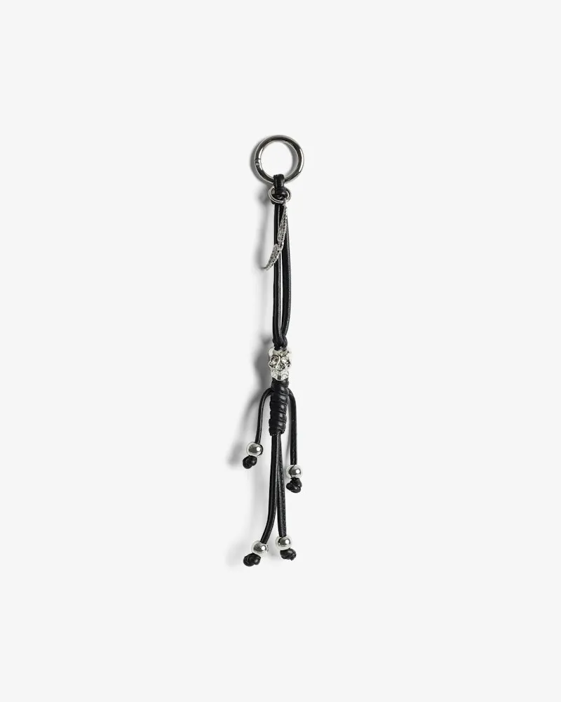 Zadig & Voltaire Schlüsselanhänger Skull Black