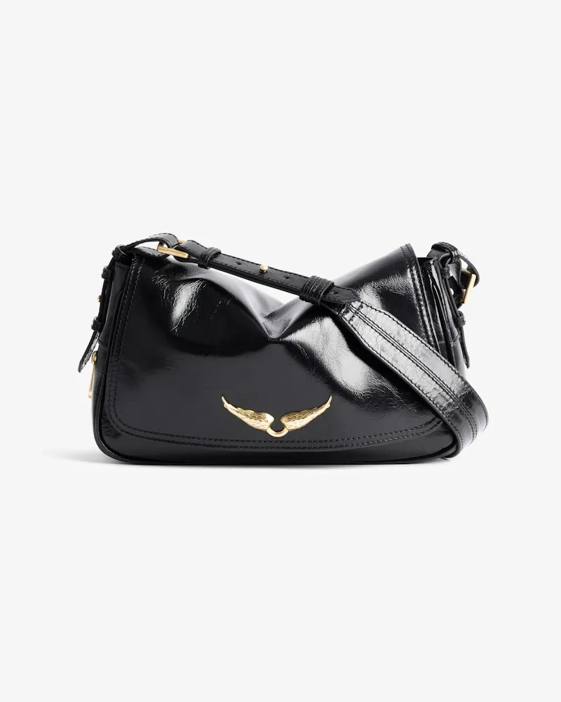 Zadig & Voltaire Tasche Le Zouzou Vintage Patent Black