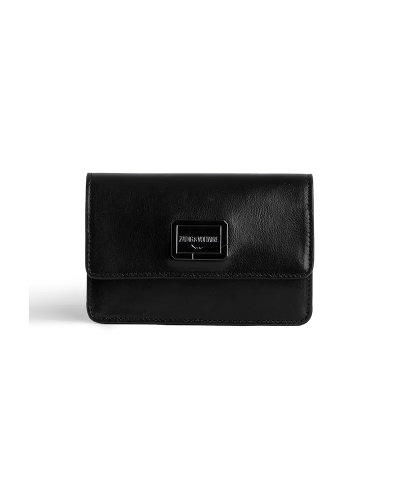 Zadig & Voltaire Portemonnaie Le Cecilia Schwarz