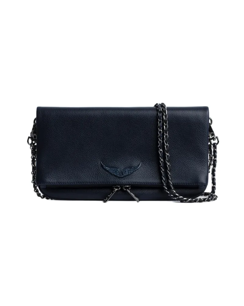 Zadig & Voltaire Clutch Rock Blau