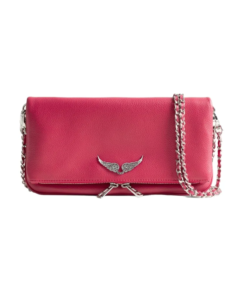 Zadig & Voltaire Clutch Rock Rosa