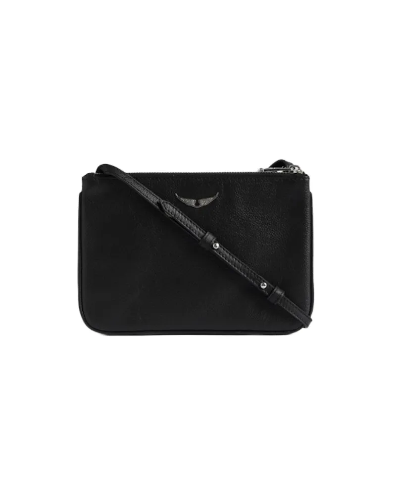 Zadig & Voltaire Tasche Duo Wings Schwarz
