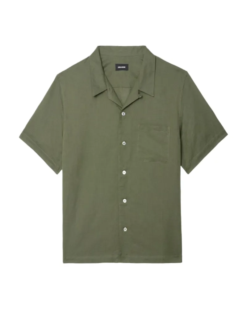 Zadig & Voltaire Hemd Slony Kaki