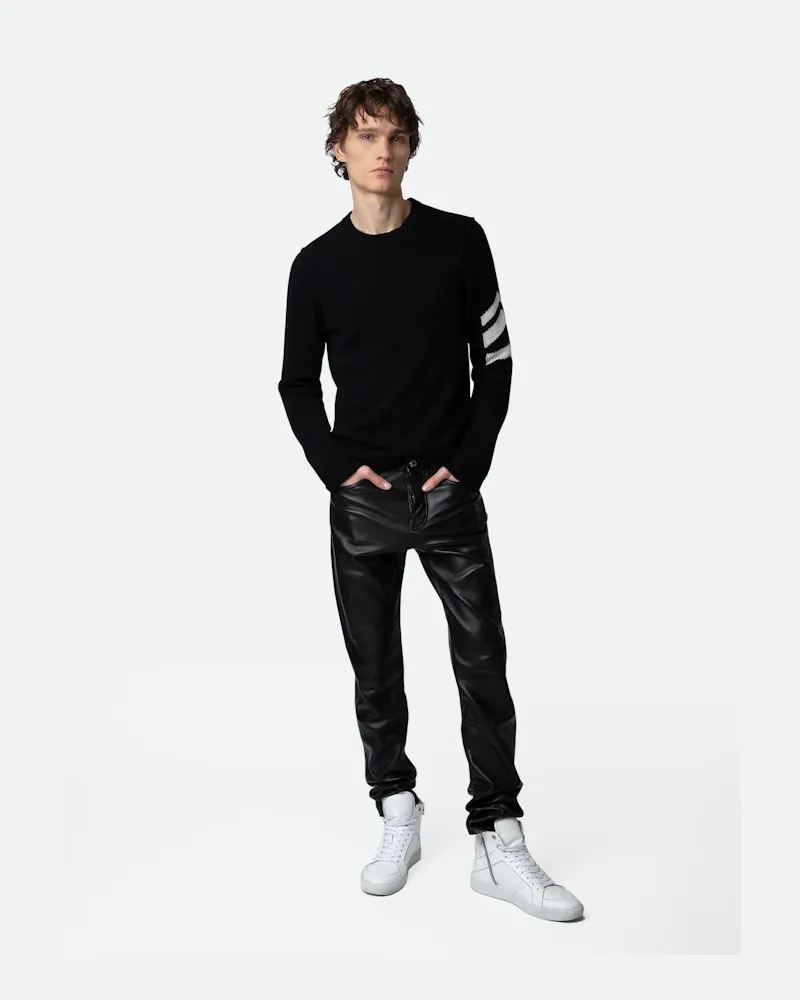 Zadig & Voltaire Kennedy Pullover 100% Kaschmir Black