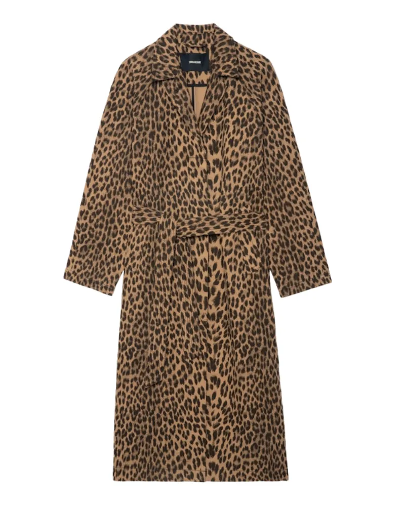 Zadig & Voltaire Mantel Mentle Braun