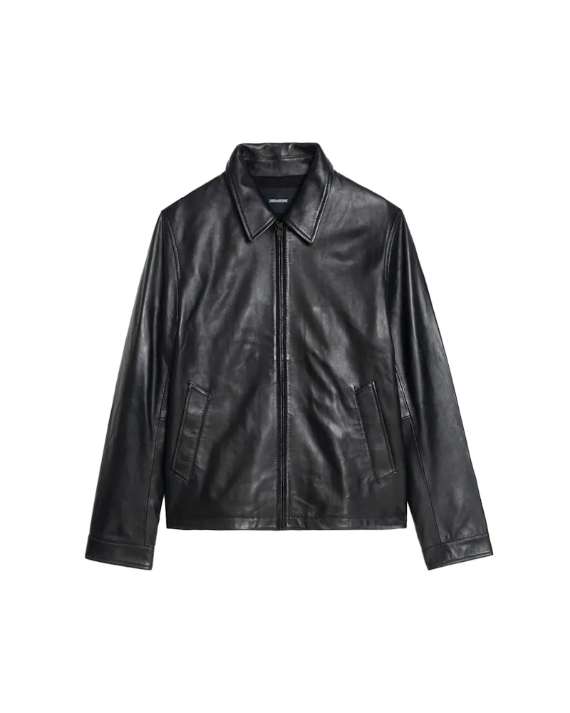 Zadig & Voltaire Jacke Loumy Leder Black