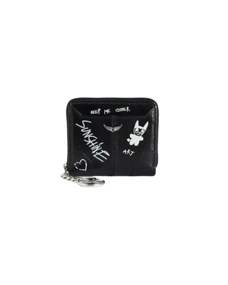 Zadig & Voltaire Portemonnaie Sunny Schwarz