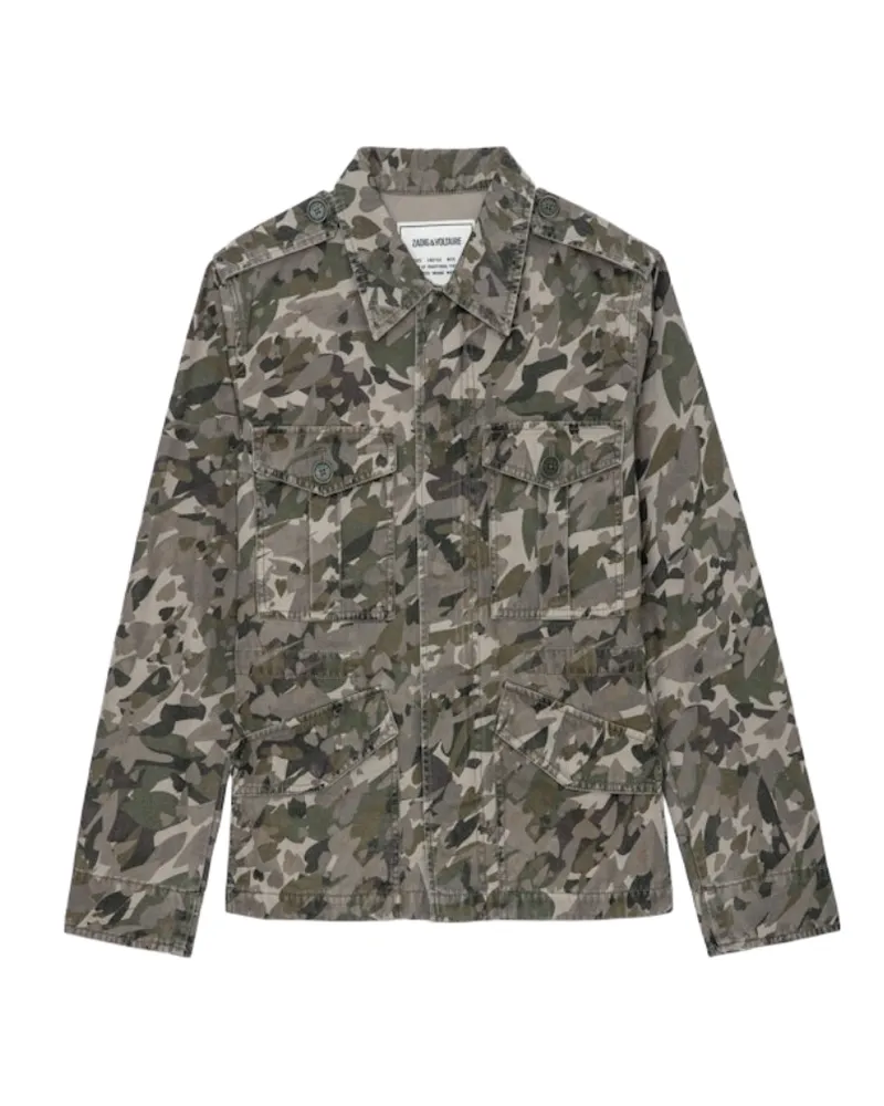 Zadig & Voltaire Parka Krisa Kaki