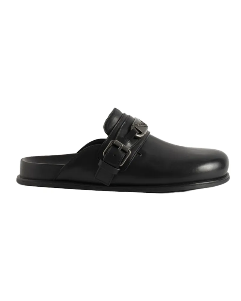 Zadig & Voltaire Pantoletten Angie Gourmette Schwarz